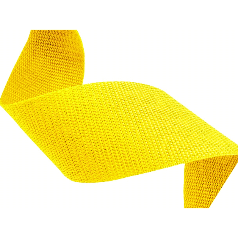 WEBBING TAPE 15 MM 1005 NEON YELLOW PES