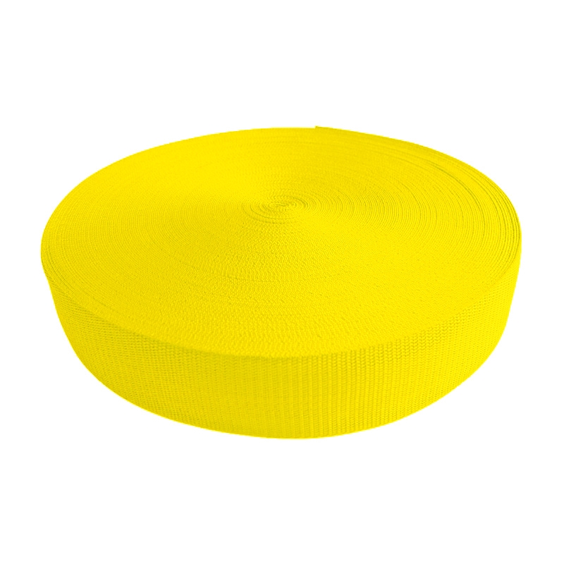 WEBBING TAPE 20 MM 1005 NEON YELLOW PES