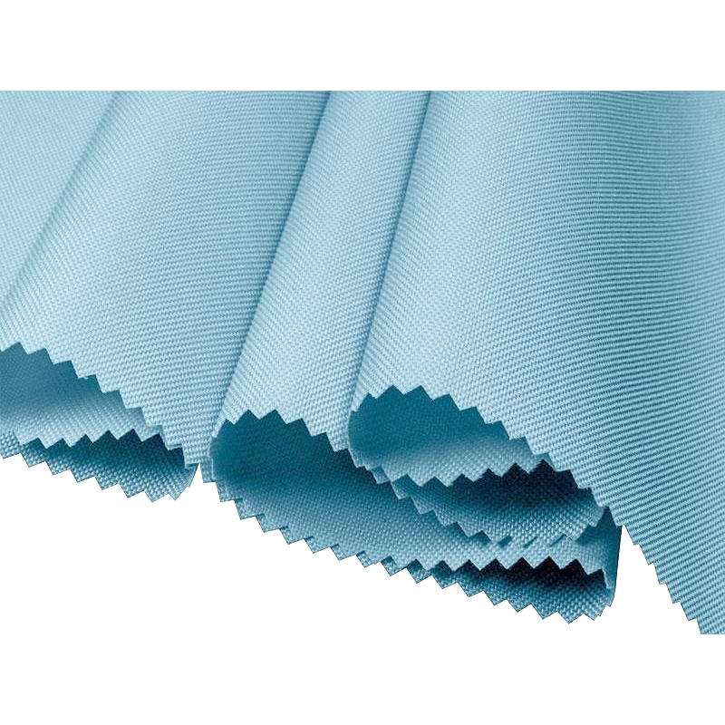 Polyester fabric Oxford 600d pu*2 waterproof (546) sky-blue 160 cm