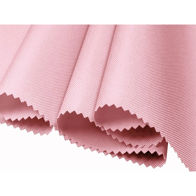 Polyester fabric Oxford 600d pu*2 waterproof (552) light pink 160 cm