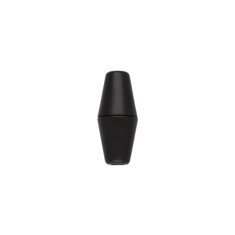 Stopper aus kunststoff 4 mm (0225) schwarz 500 st.