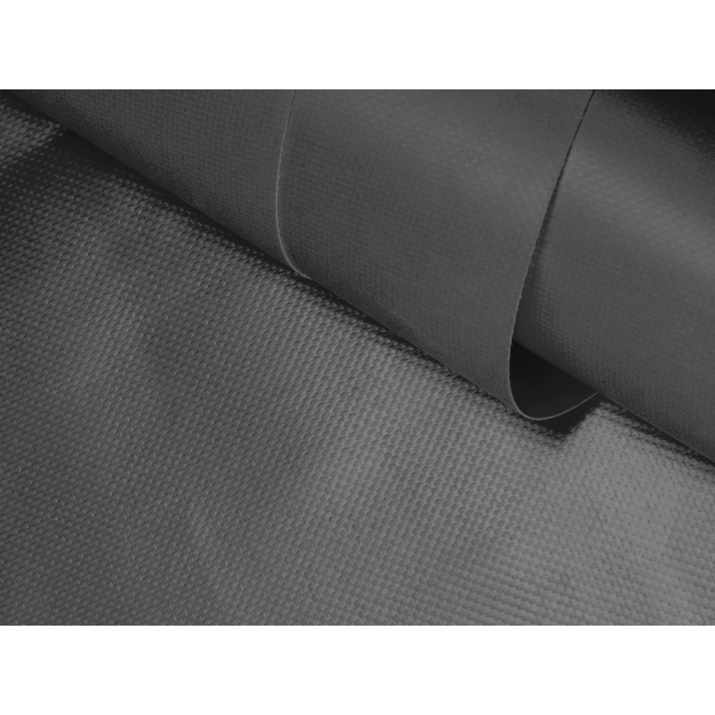 POLYESTER FABRIC TARPAULIN DARK GREY 150 CM 1 MB