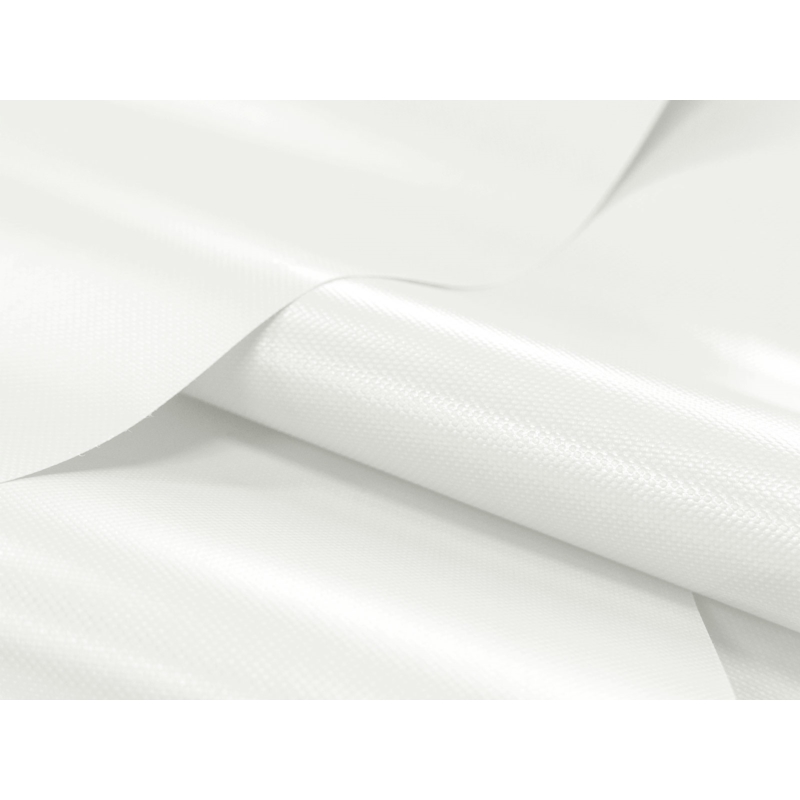 POLYESTER FABRIC TARPAULIN WHITE 150 CM 1 MB