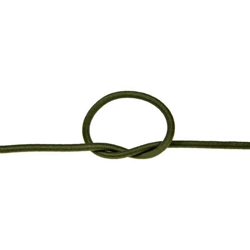 Gummikordel 2 mm olive 301 polyester 50 lm