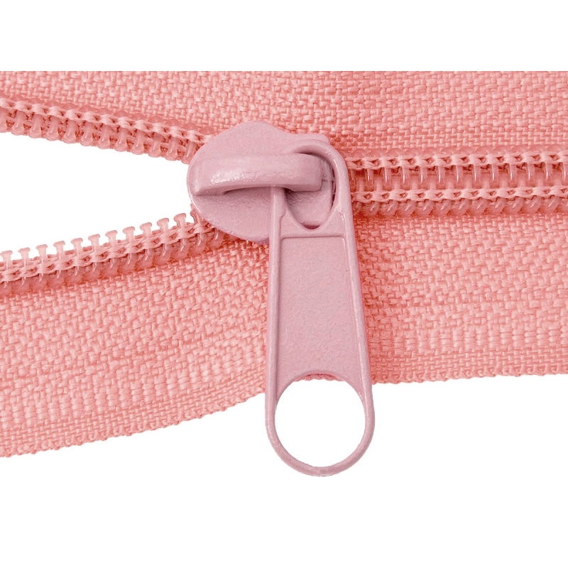 SLIDER FOR NYLON ZIPPER TAPES 5 NON LOCK PINK 513 500 PCS