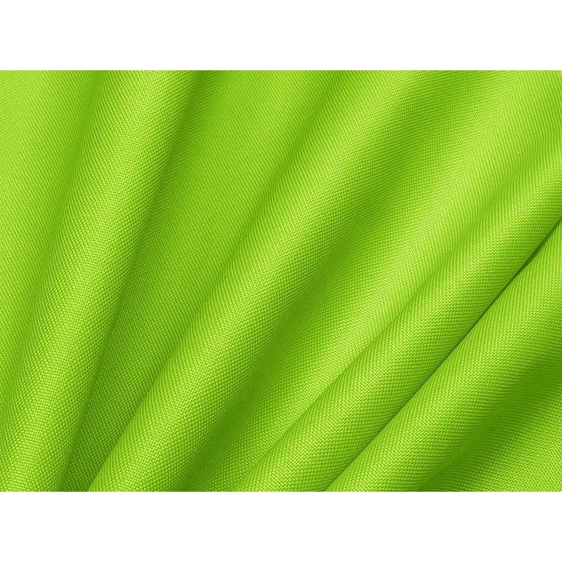 Polyester fabric Oxford 600d pu*2 waterproof (1001) neon green 160 cm