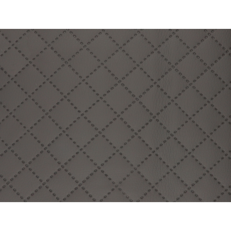 IMITATION QUILTED LEATHER STARS GREY 140 CM 1 MB