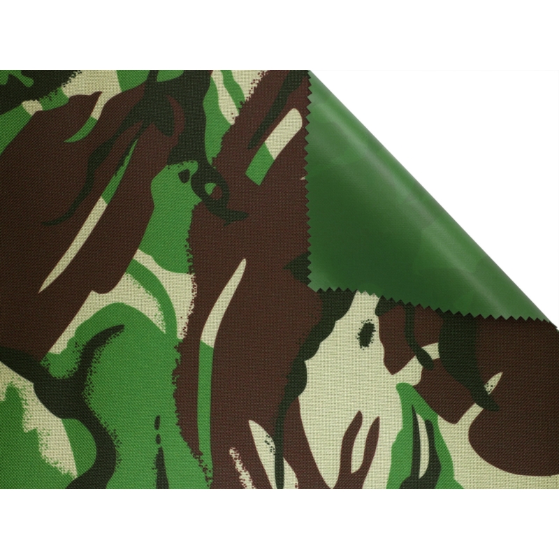 Polyester fabric premium 600d*300d waterproof pvc-f covered jungle 21 150 cm