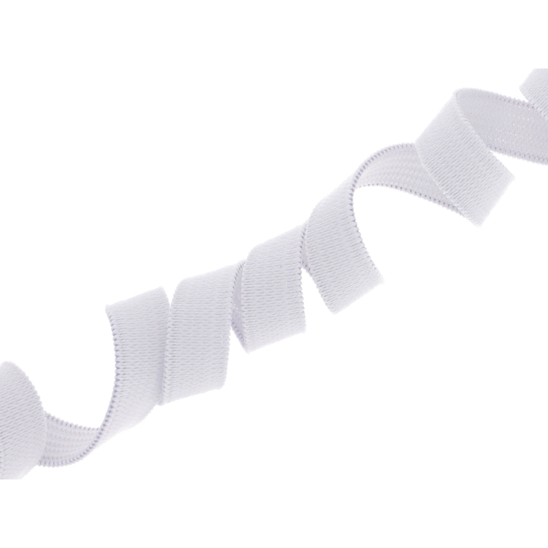 ELASTISCHER BAND FLACH GEWEBTE 10 MM (501) WEISS  POLYESTER 100 LM