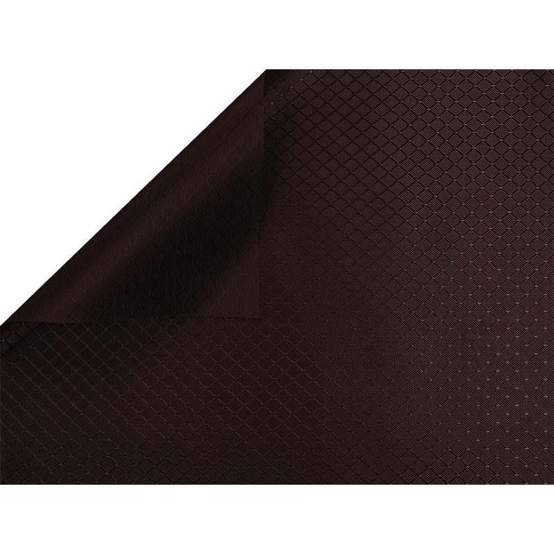 POLYESTER FABRIC  420D PU COVERED DARK  BROWN  150 CM&nbsp