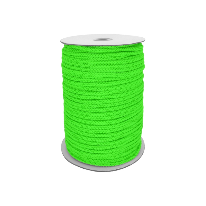 Polyester cord 6 mm green neon (1003)