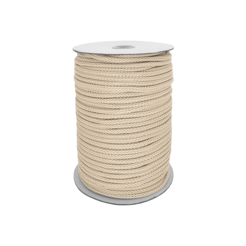 Polyester cord 6 mm champagne (571)