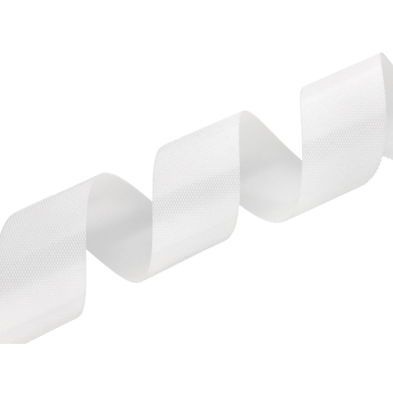 HOOK AND LOOP TAPE LOW-PROFILE  (501) WHITE PES/NYLON 25 MB