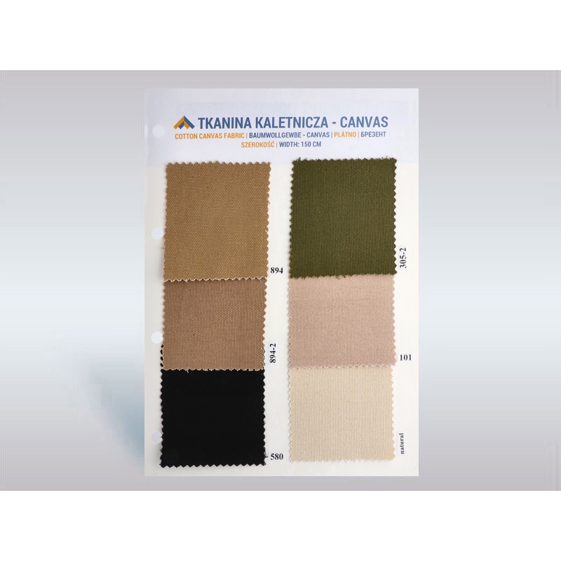 Baumwollstoff canvas 400 g/m2 (305) Olive 150 cm 40lm