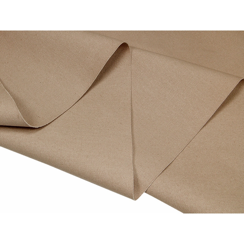 Baumwollstoff canvas 400 g/m2 (894) Dunkelbeige 150 cm 40 lm