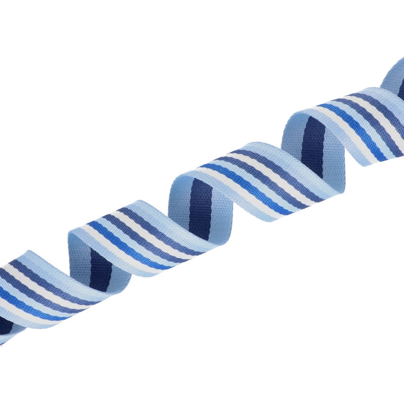 Polycotton webbing 38 mm/1,2 cobalt 50 yd