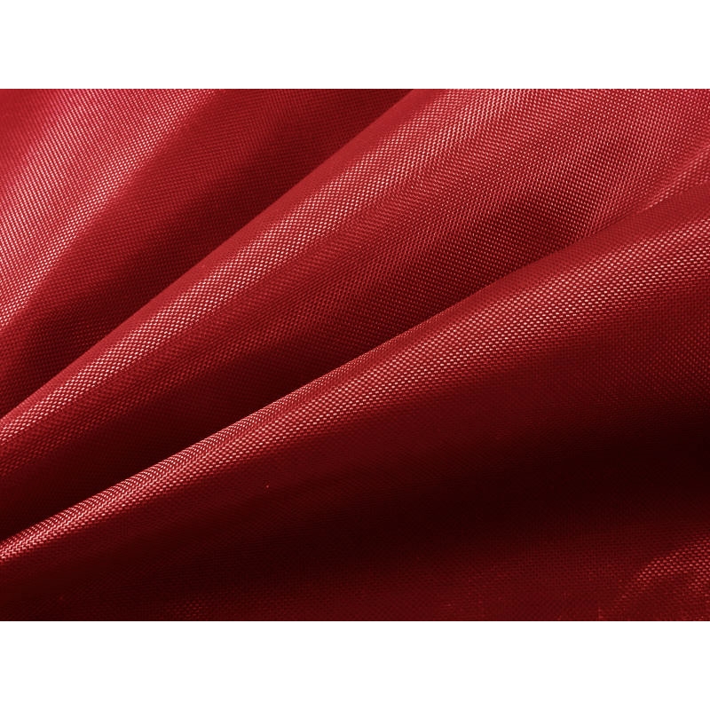 POLYESTER FABRIC 420D PVC COVERED RED 171 150 CM 50 MB