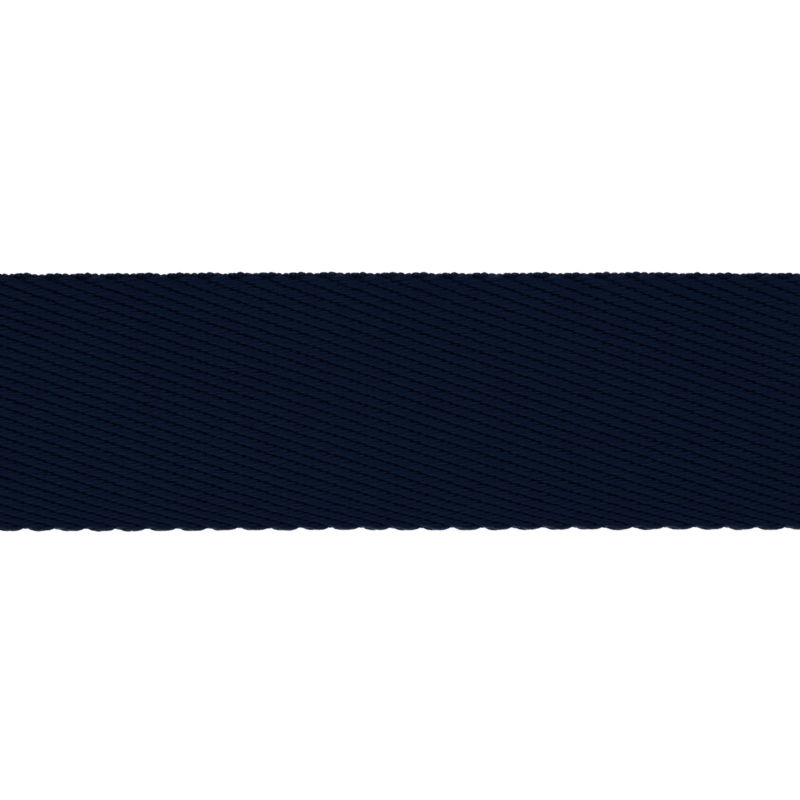 Polycotton webbing 1,6 mm (+/-5%) dark blue 50 yd