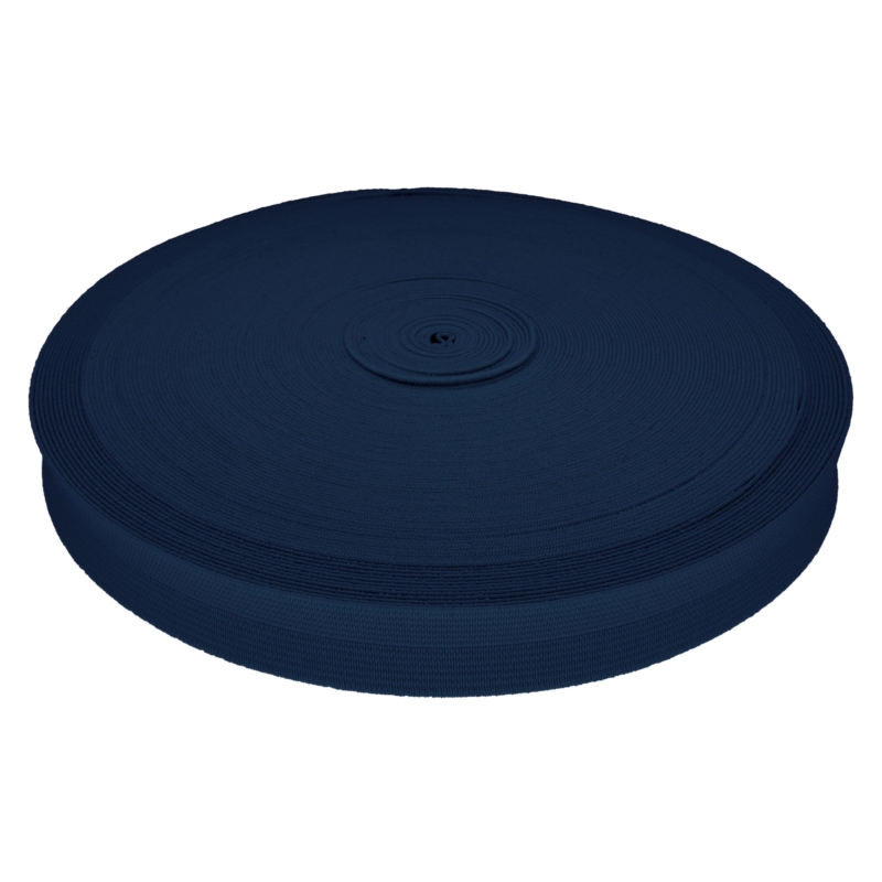 Fold-over elastic 23 mm /1,10 mm navy blue (919)