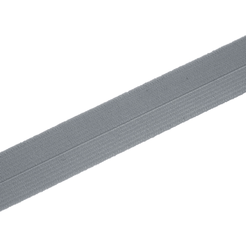 Fold-over elastic 23 mm /1,10 mm grey (134)