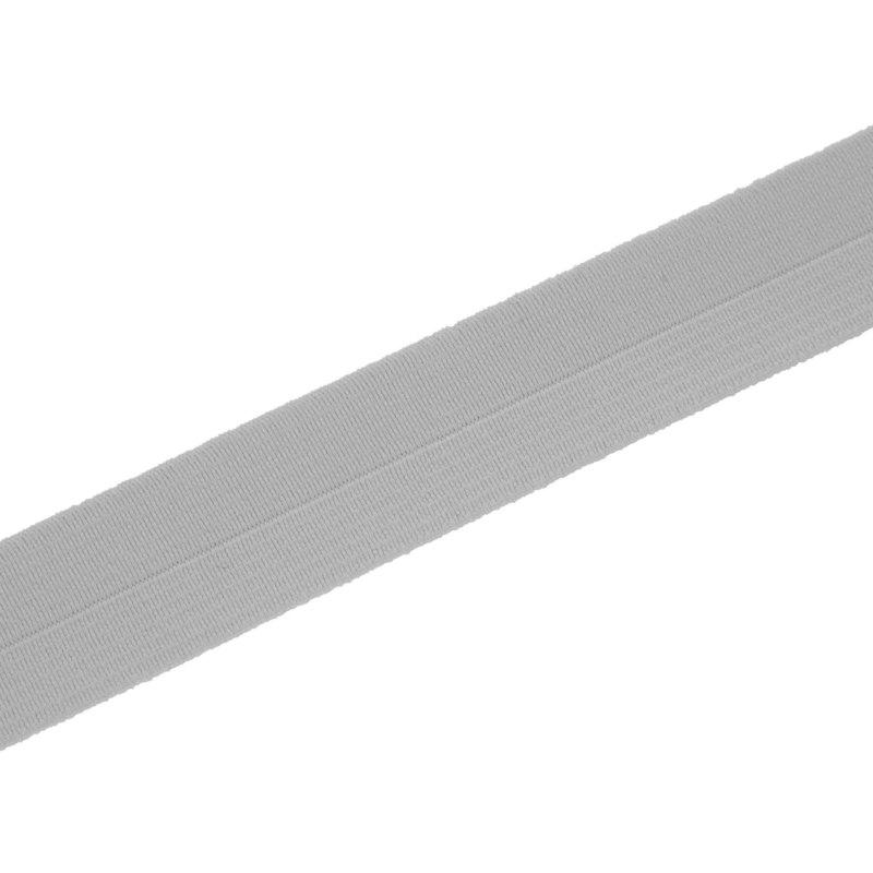 Fold-over elastic 23 mm /1,10 mm light grey (336)