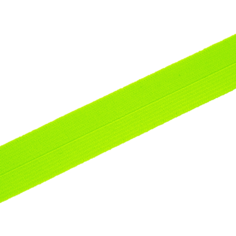 Fold-over elastic 23 mm /1,10 mm green neon (1001)