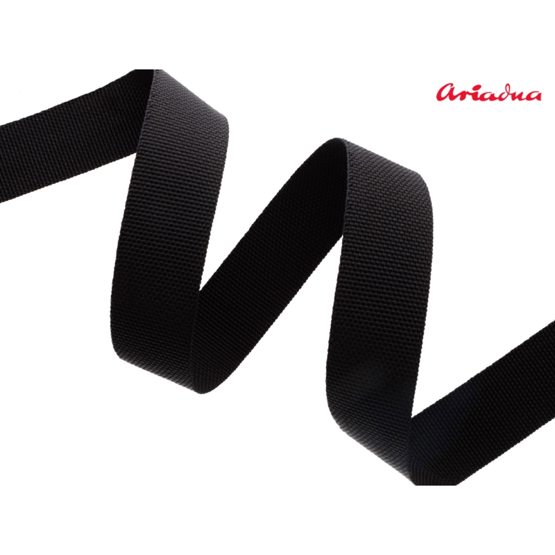 TRAGBAND ARIADNA 20 MM SCHWARZ 580 PP 50 LM