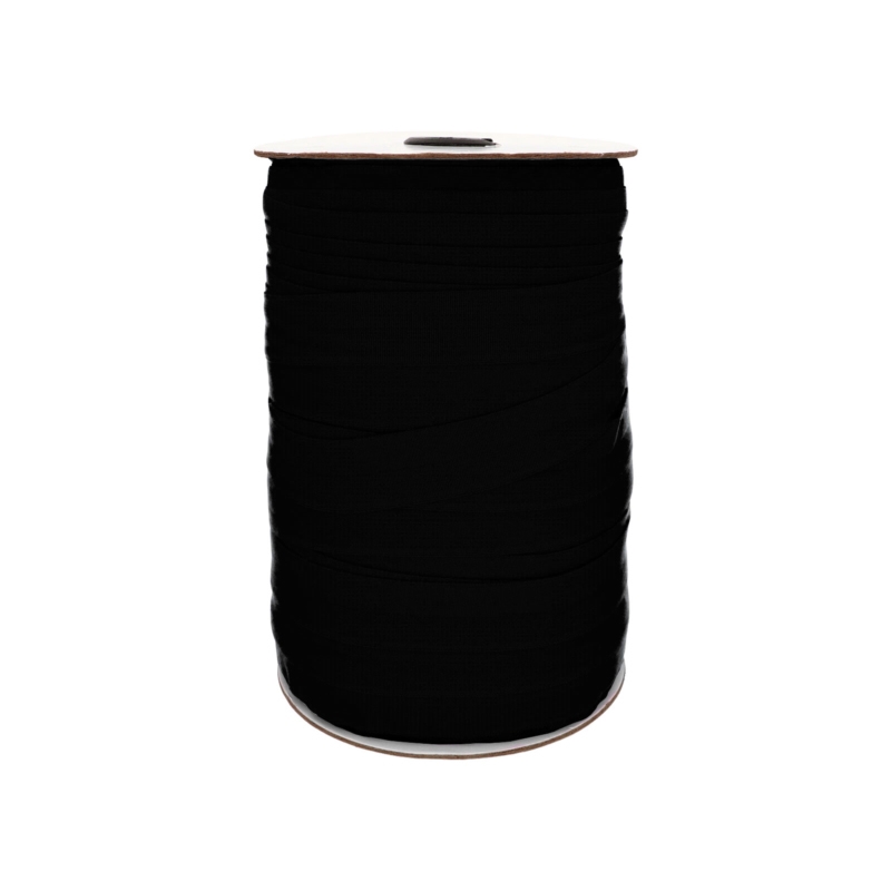 Fold-over elastic 20 mm /0,65 mm black (580)