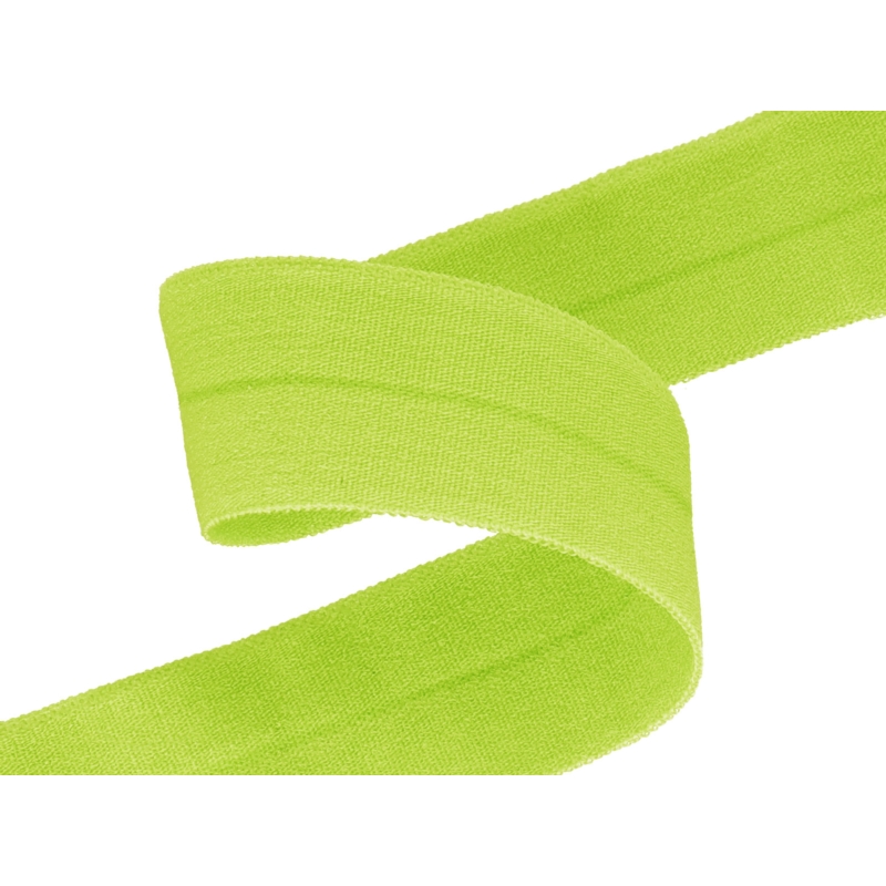 Fold-over elastic 20 mm /0,65 mm yellow-green (066)