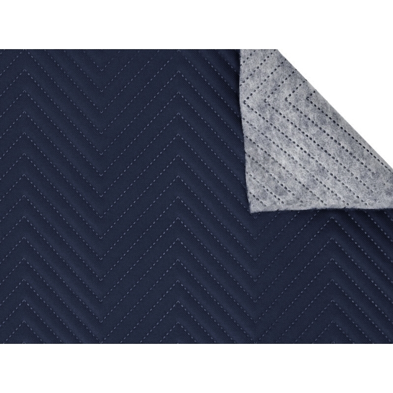 Quilted    polyester fabric Oxford 600d pu*2 waterproof honeycomb (058) navy blue 160 cm   25 mb