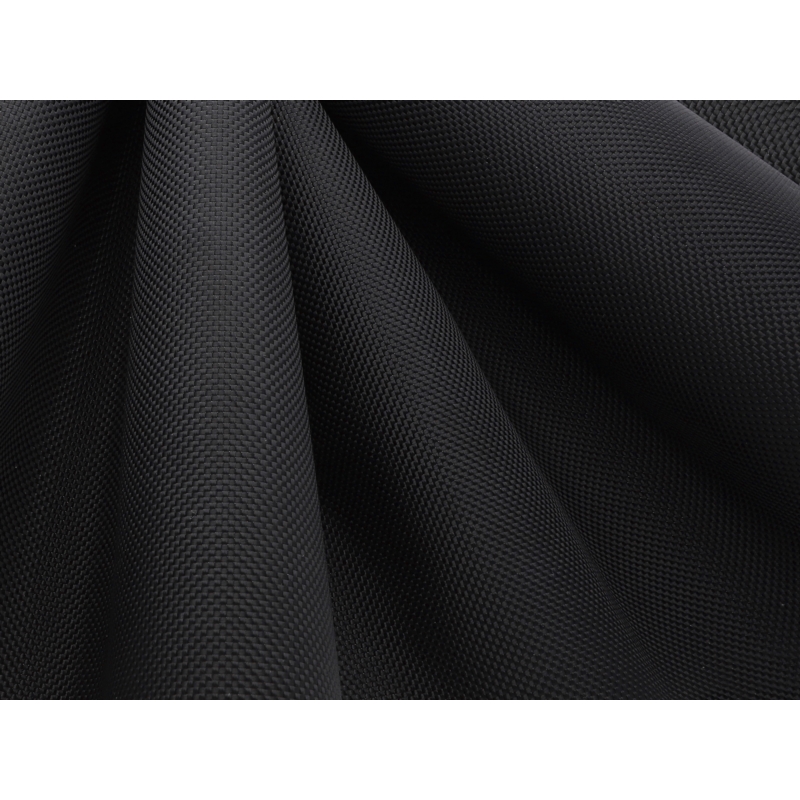 POLYESTER FABRIC 1680D PVC-F COVERED DOUBLE BLACK  580 150  CM