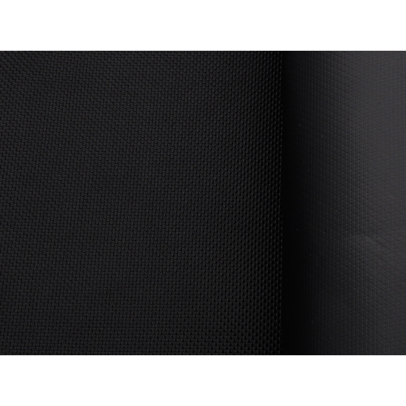 POLYESTER FABRIC 1680D PVC-F COVERED DOUBLE BLACK  580 150  CM