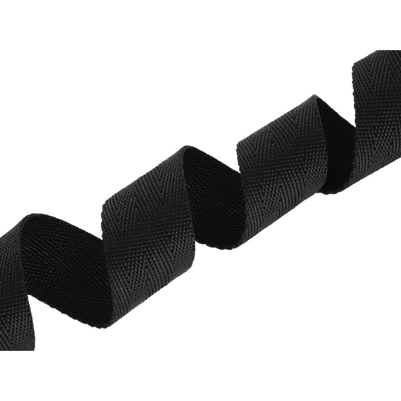 TRAGBAND 25 MM SCHWARZ 580 PP 50 LM