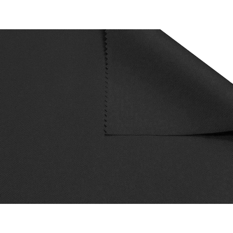 Polyester fabric Oxford 600d  pu*2  waterproof (916-2) anthracite 160 cm