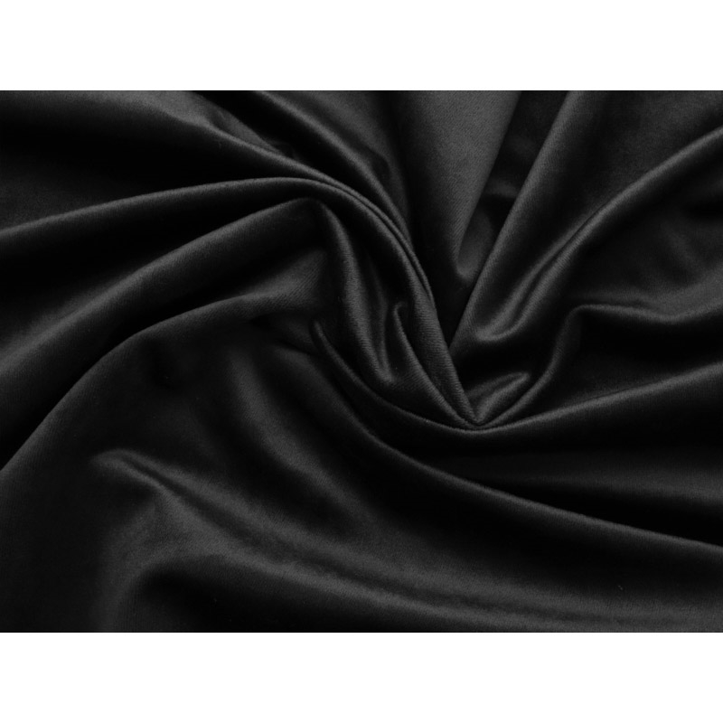 WILDLEDERSTOFF (VELOURS) 260 G/M2 SCHWARZ