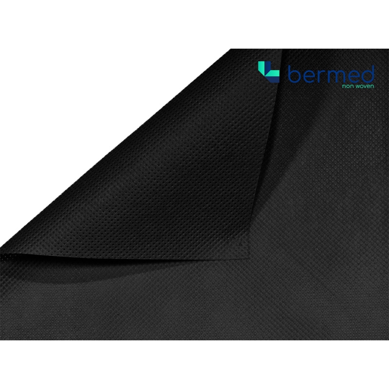 PP NONWOVEN FABRICS  60   G/M2&nbspBLACK 160 CM&nbsp250 MB