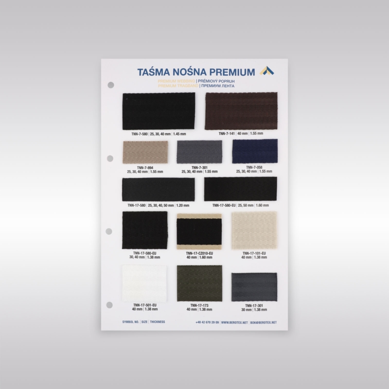 Katalog taśmy nośnej premium