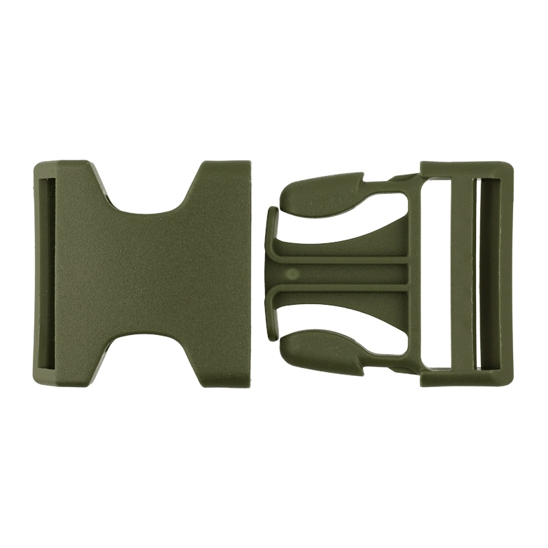 Plastic buckle 40 mm khaki 100 pcs