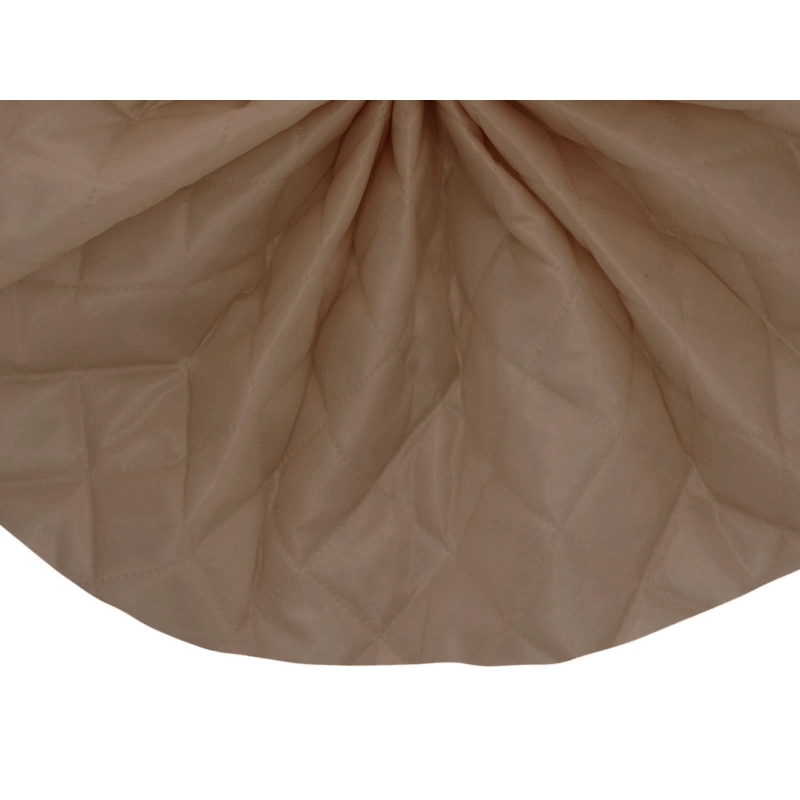 QUILTED POLYESTER LINING FABRIC 180T (810) BEIGE 150 CM 25 MB