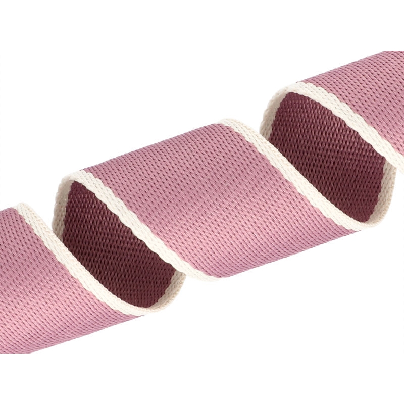 Polycotton popruh 38 mm/1,4 světlý vřes 50 yd