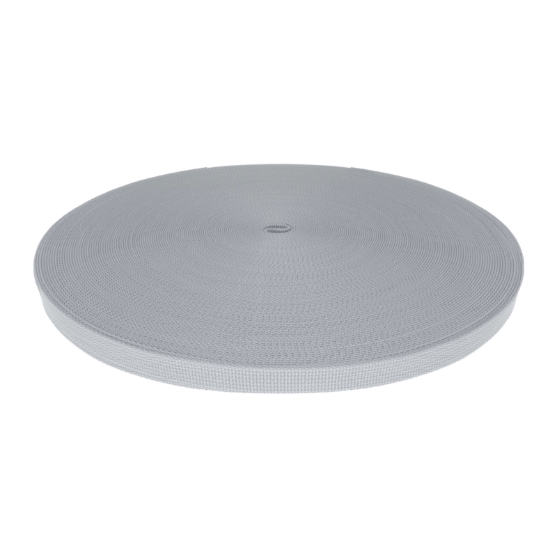 WEBBING TAPE P10 15 MM LIGHT GREY 336 PES 