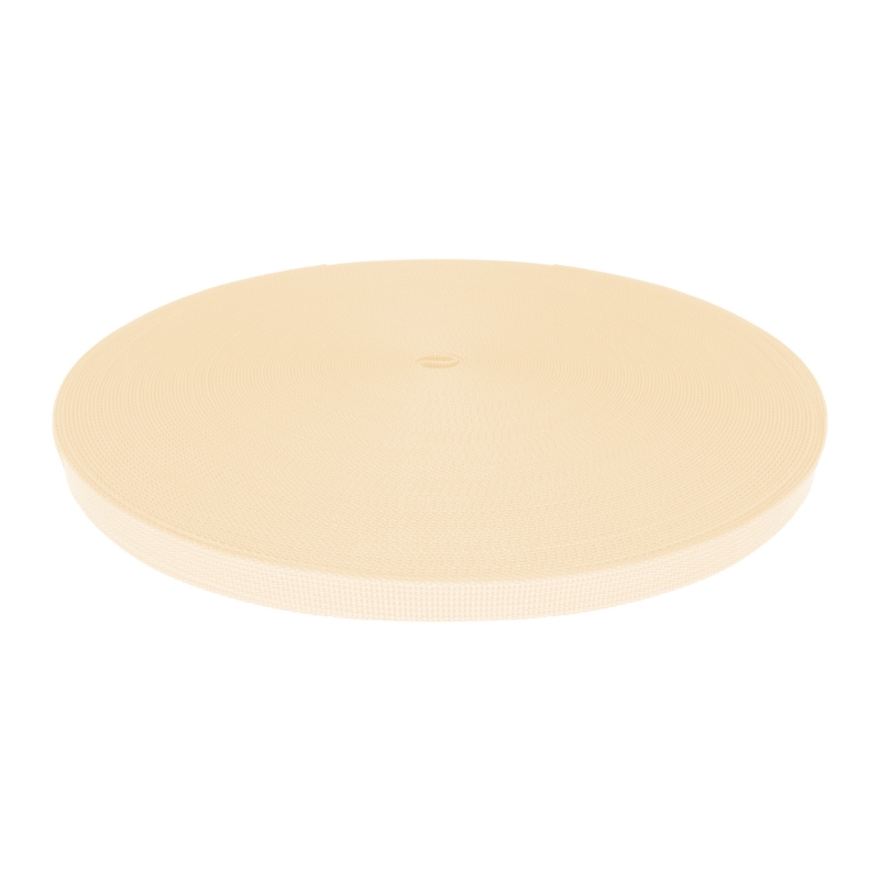 WEBBING TAPE P10 10 MM LIGHT BEIGE 122 PES  