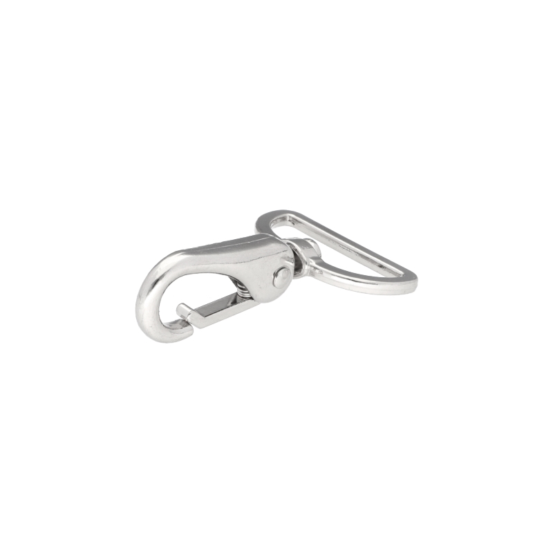 METAL SNAP HOOK RF-175 38 MM ERYK NICKEL 1    PCS