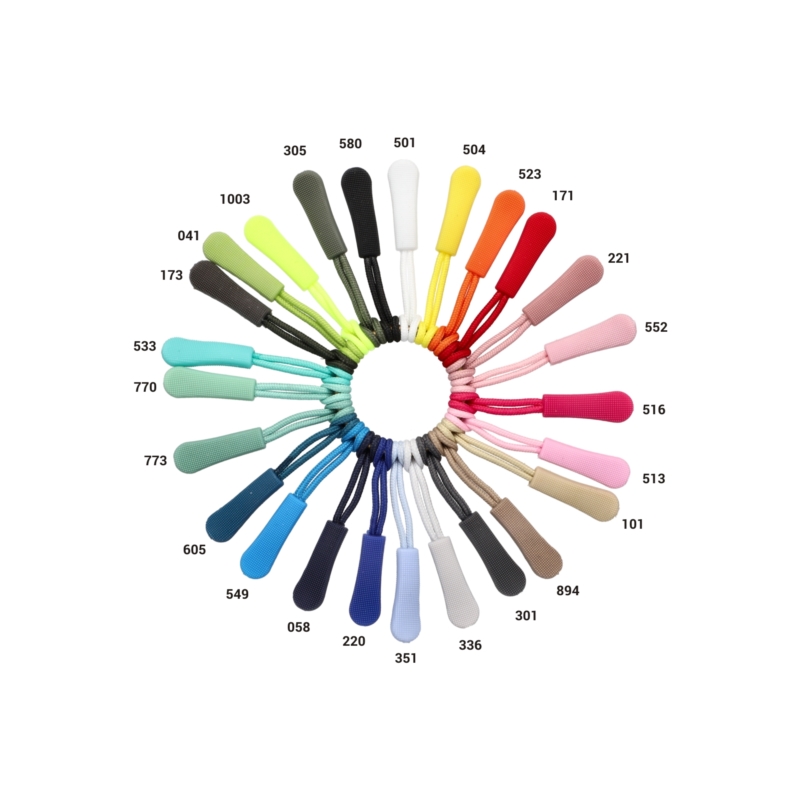 String decorative - color chart 1 pcs