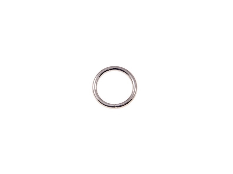 METAL RING 16/1,8 MM NICKEL WIRE 100 PCS