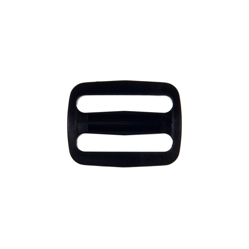 Plastic slide buckle 38/22 mm edmund black 100 pcs