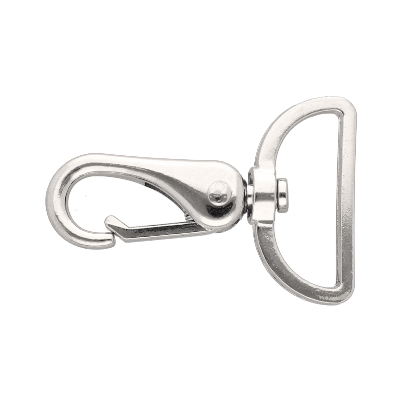 METAL SNAP HOOK RF-175 38 MM ERYK NICKEL 1    PCS