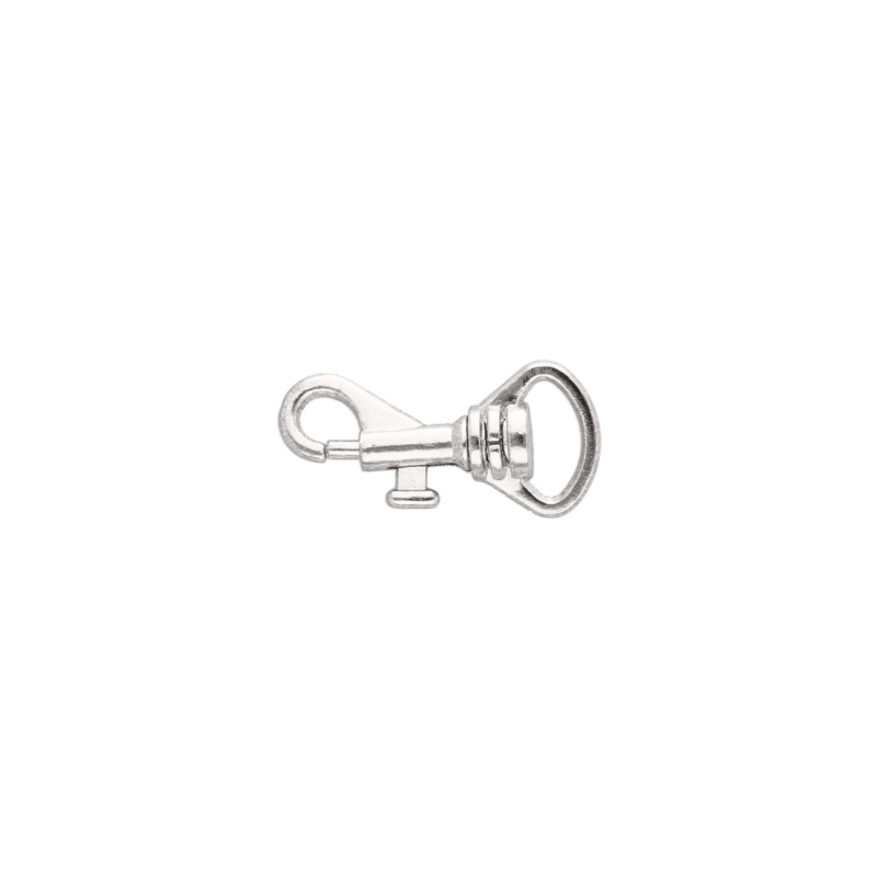 METAL SNAP HOOK 11 MM IWO NICKEL 100   PCS