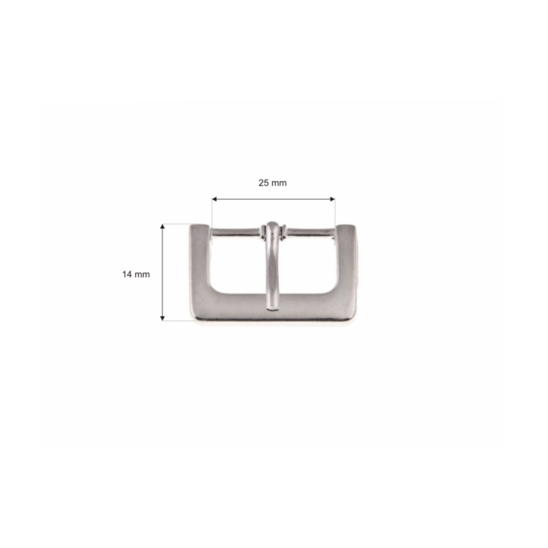 Klamra metalowa 25 mm rf-561 nikiel