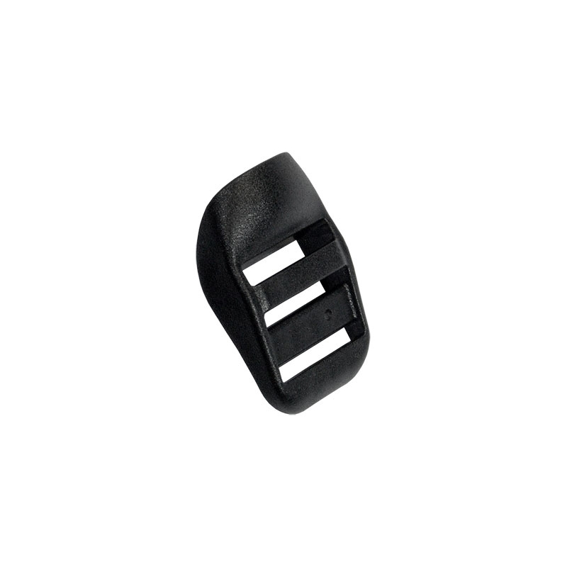 Plastic slide buckle 20 mm kira black 100 pcs